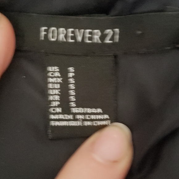 F21 Faux Leather Jacket - Picture 4 of 8